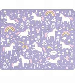 A Little Lovely Company Dækkeserviet - Vinyl - Unicorn Dreams
