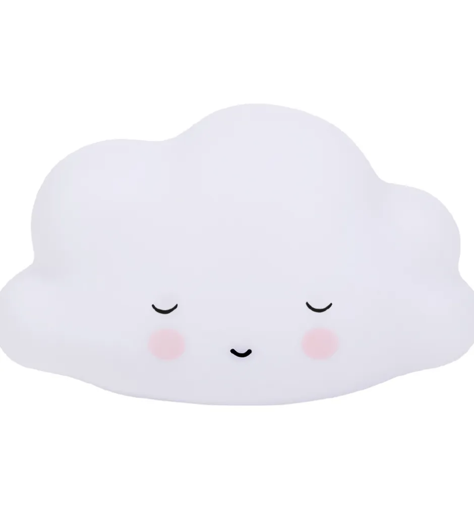Natlamper|Fritstående Lamper*A Little Lovely Company Natlampe - 9x16x5,5 cm - Sleeping Cloud