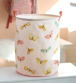 Kurve*A Little Lovely Company Opbevaringskurv - 40x50 cm - Butterflies