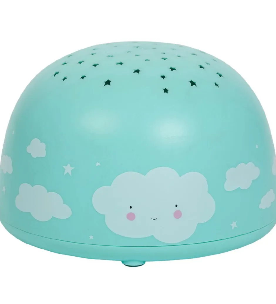 Natlamper|Fritstående Lamper*A Little Lovely Company Projektørlampe - 14x9 - Cloud