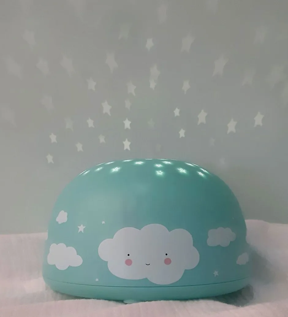 Natlamper|Fritstående Lamper*A Little Lovely Company Projektørlampe - 14x9 - Cloud