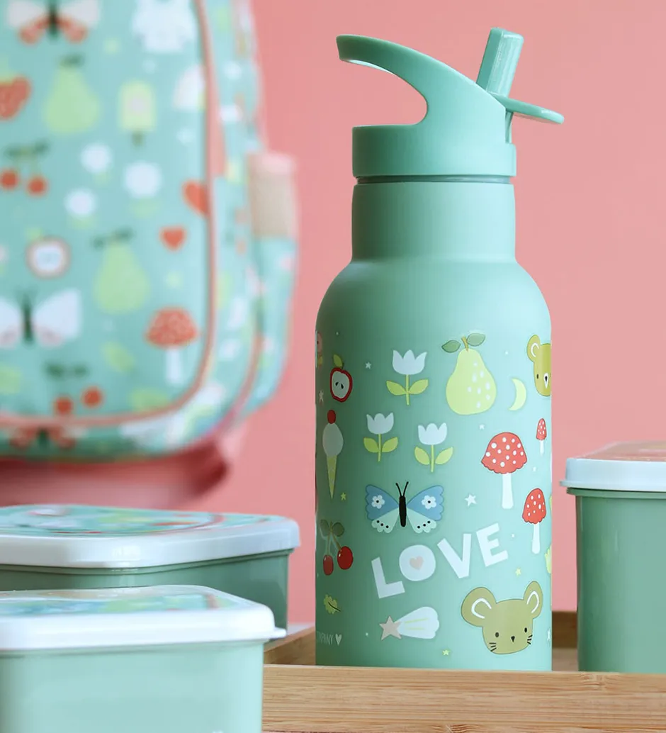 A Little Lovely Company Termoflaske - Stainless Steel - 350 ml