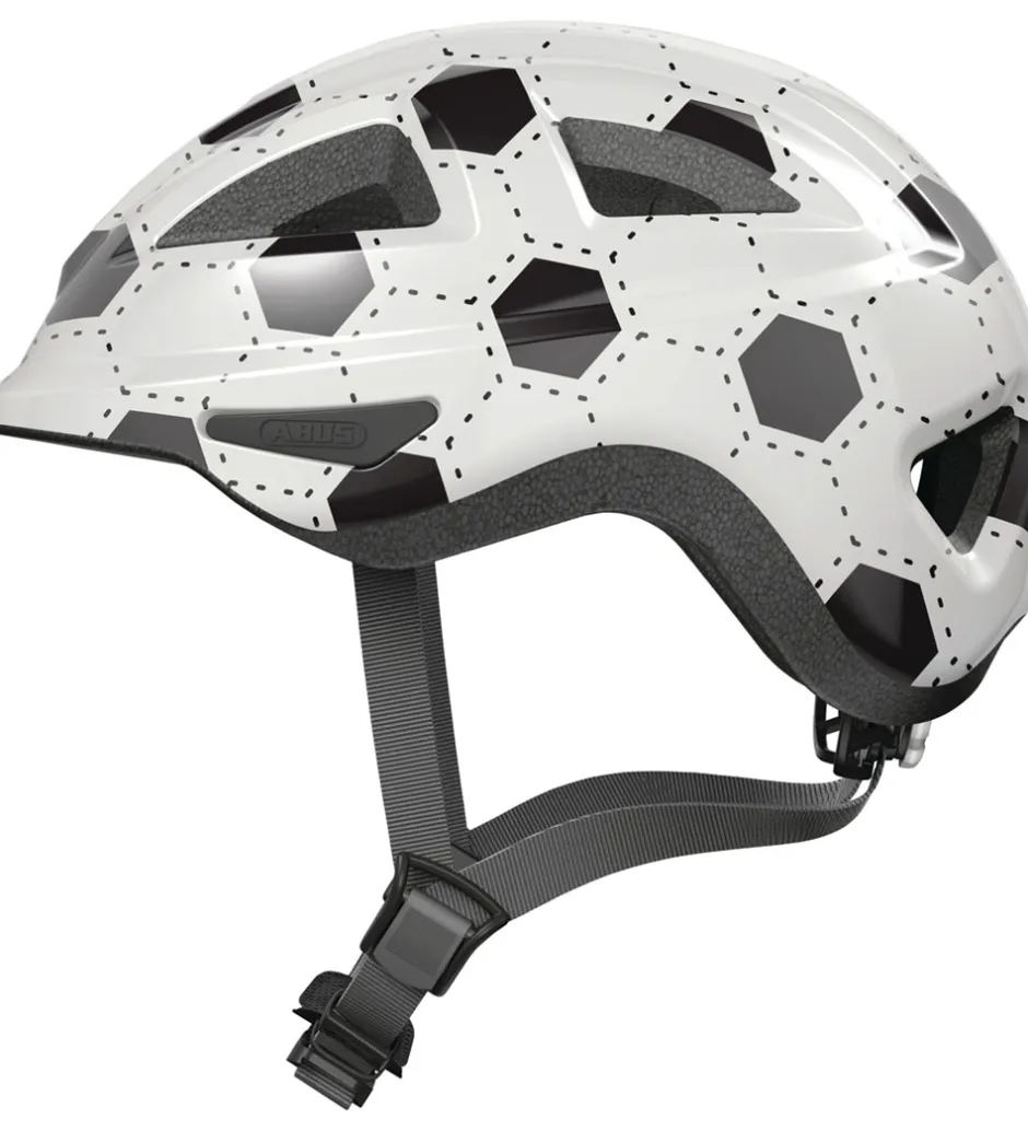 Børn Abus Cykelhjelm - Anuky 2.0 - White Football