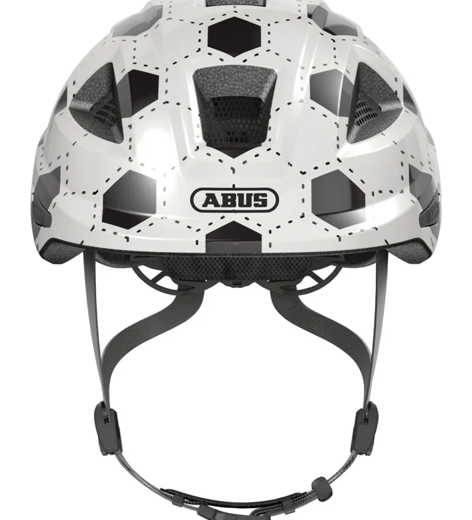 Børn Abus Cykelhjelm - Anuky 2.0 - White Football
