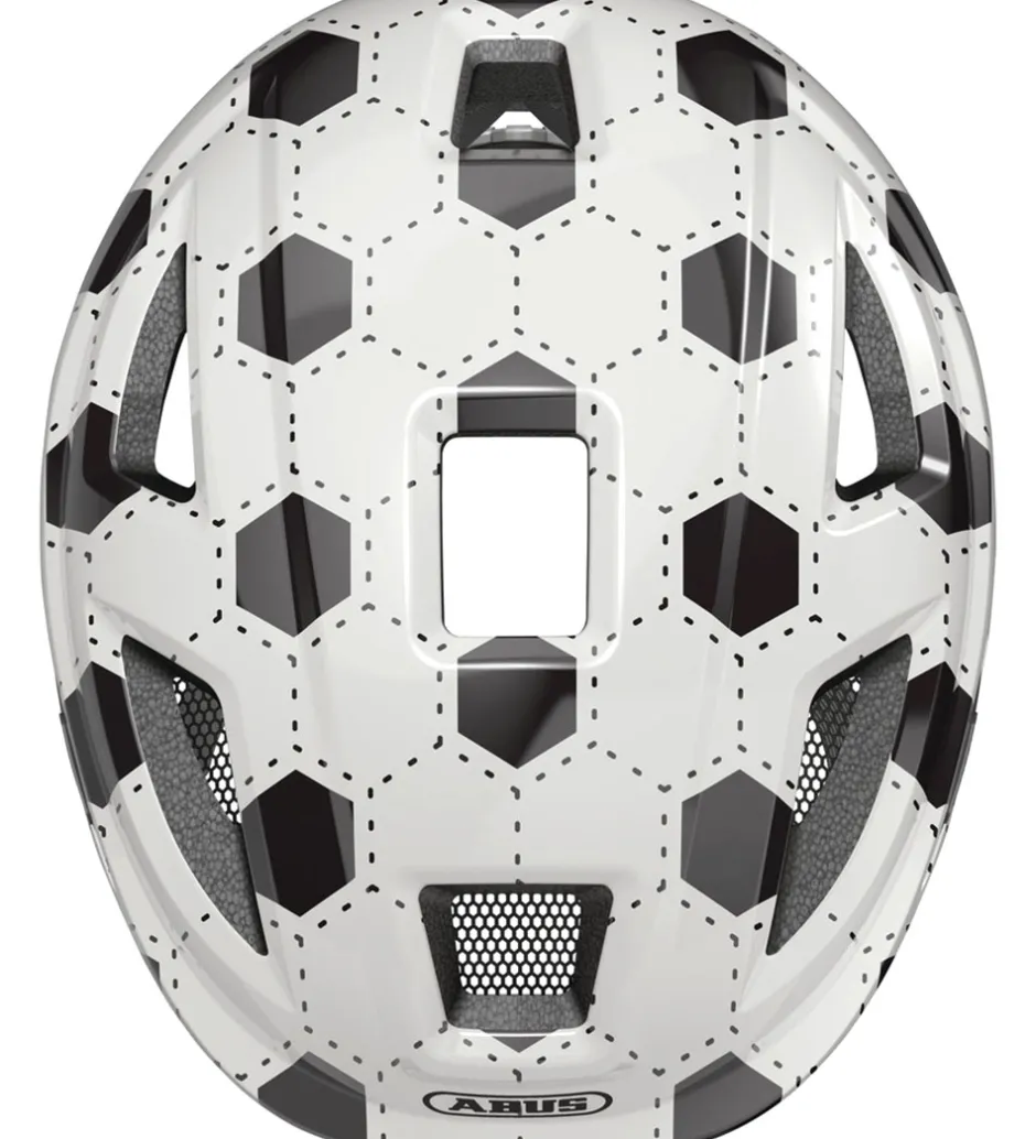 Børn Abus Cykelhjelm - Anuky 2.0 - White Football