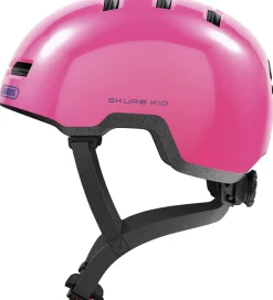 Børnesikkerhed|Cykelhjelme*Abus Cykelhjelm - Skurb Kid - Shiny Pink