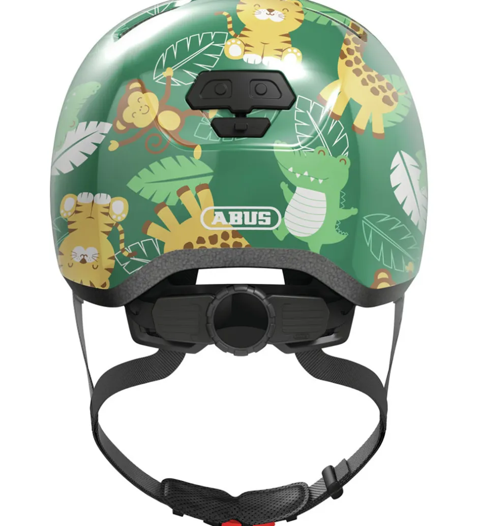 Børnesikkerhed|Cykelhjelme*Abus Cykelhjelm - Skurb Kid - Green Jungle