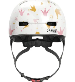 Børn Abus Cykelhjelm - Skurb Kid - White Crowns