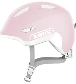 Børnesikkerhed|Cykelhjelme*Abus Cykelhjelm - Smiley 3.0 Ace Led - Pure Rose