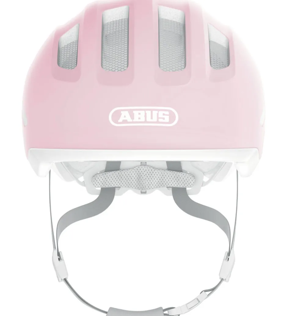 Børnesikkerhed|Cykelhjelme*Abus Cykelhjelm - Smiley 3.0 Ace Led - Pure Rose