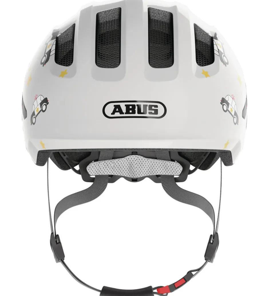 Børn Abus Cykelhjelm - Smiley 3.0 - Grey Police