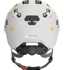 Børn Abus Cykelhjelm - Smiley 3.0 - Grey Police