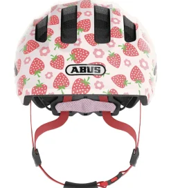 Børn Abus Cykelhjelm - Smiley 3.0 Led - Rose Strawberry