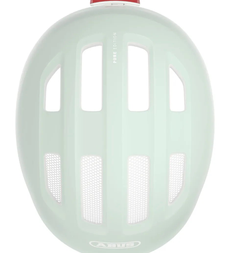 Børn Abus Cykelhjelm - Smiley 3.0 Ace Led - Pure Mint