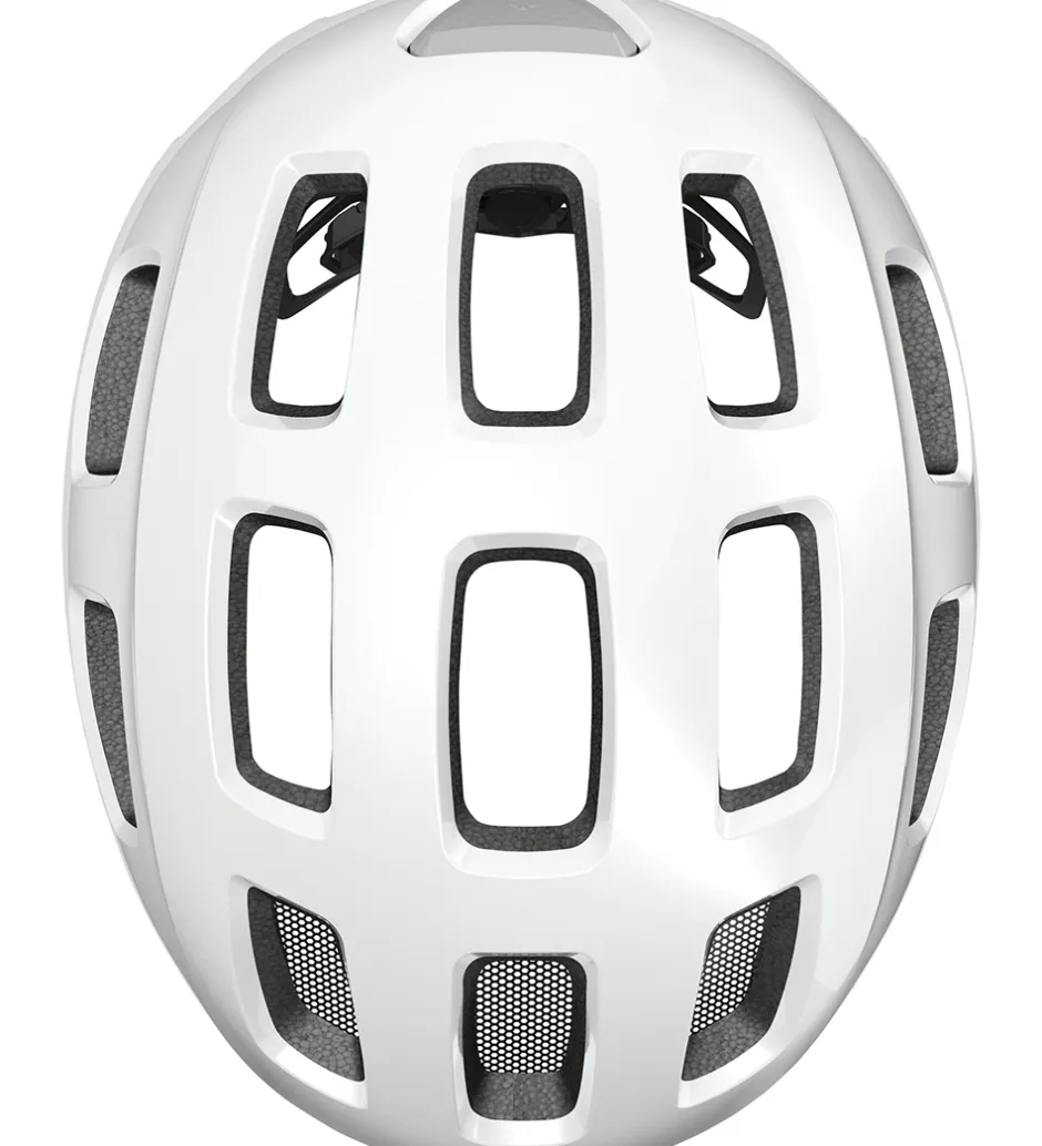 Børnesikkerhed|Cykelhjelme*Abus Cykelhjelm - Youn-I 2.0 - Pearl White