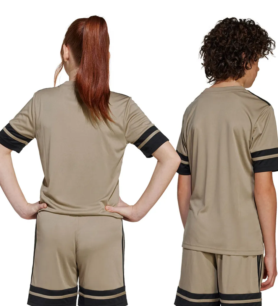 T-Shirts Og Toppe*adidas Performance adidad Performance T-shirt - Squadra25 - Blanch Cargo/Sort/Warm