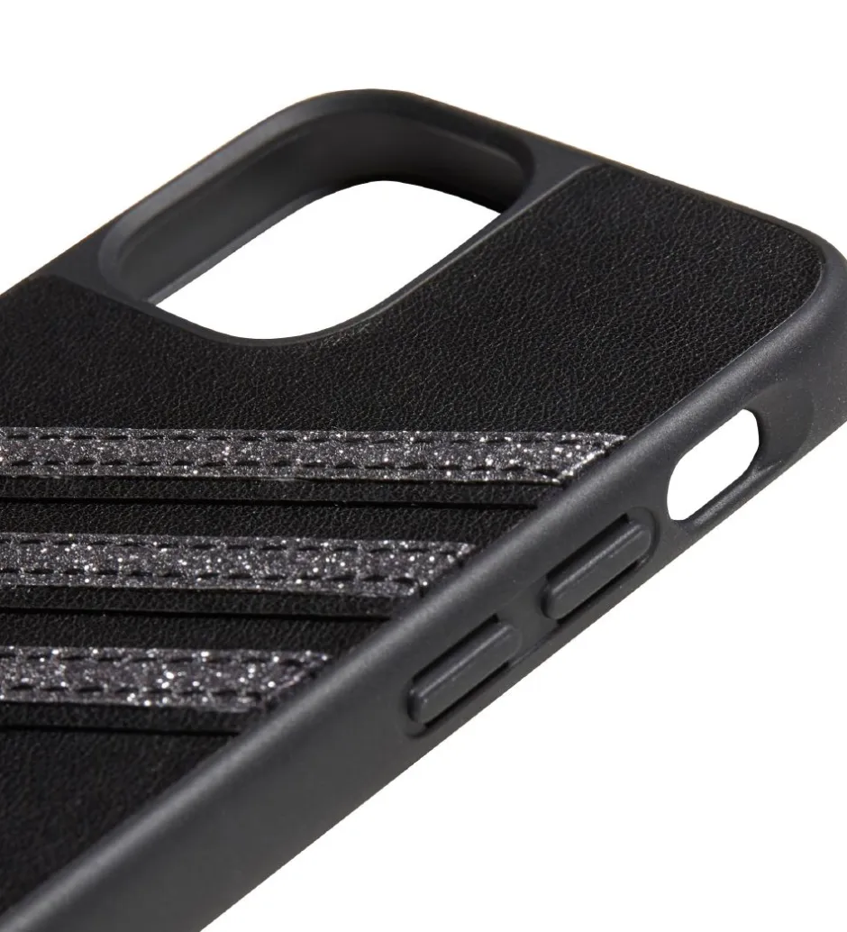 Mobilcovers*adidas Originals Cover - iPhone 12 mini - Sort m. Glitter