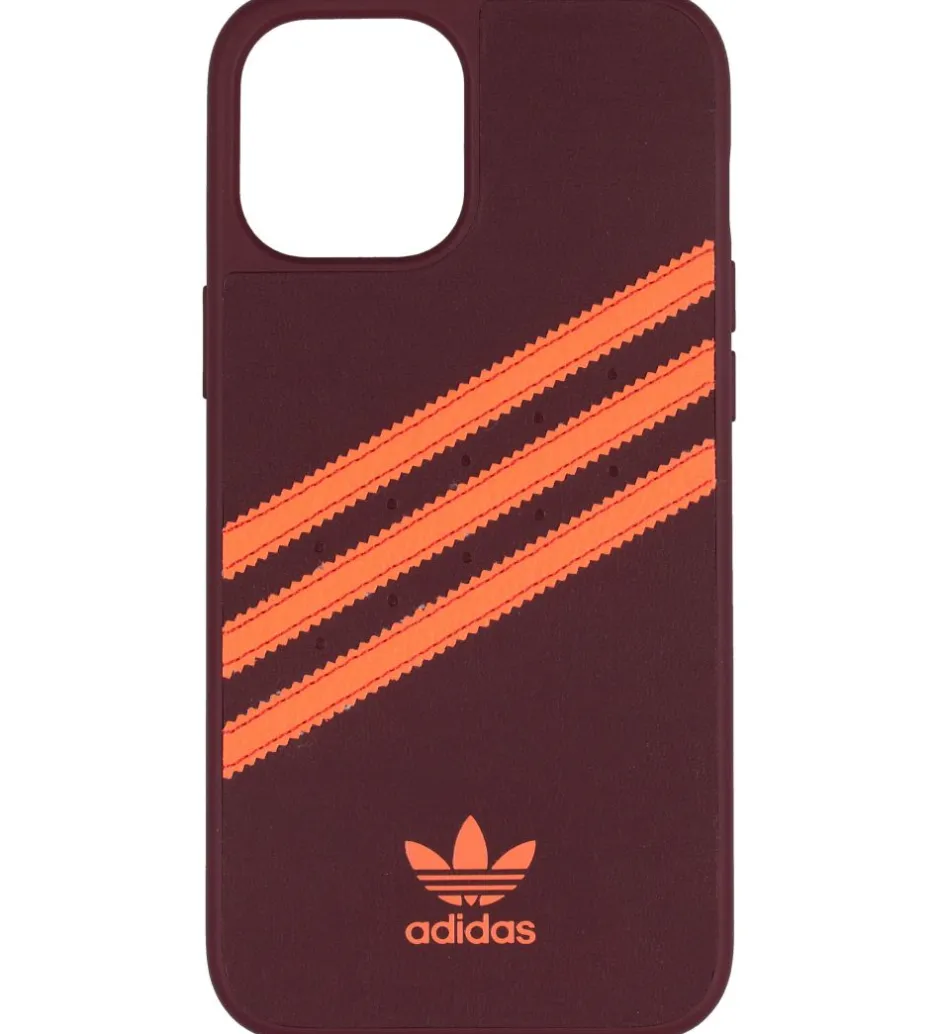 Mobilcovers*adidas Originals Cover - iPhone 12 Pro Max - Maroon/Solar Orange