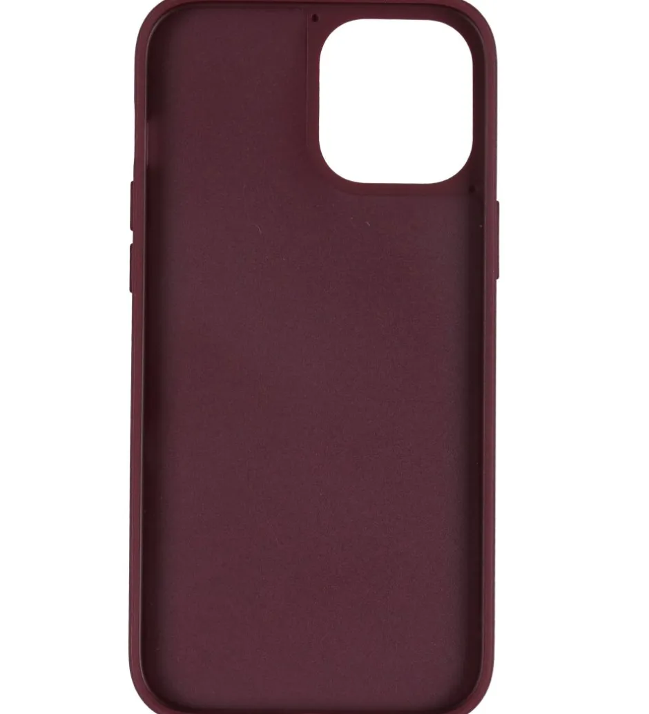 Mobilcovers*adidas Originals Cover - iPhone 12 Pro Max - Maroon/Solar Orange