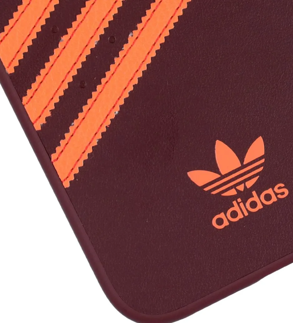 Mobilcovers*adidas Originals Cover - iPhone 12 Pro Max - Maroon/Solar Orange