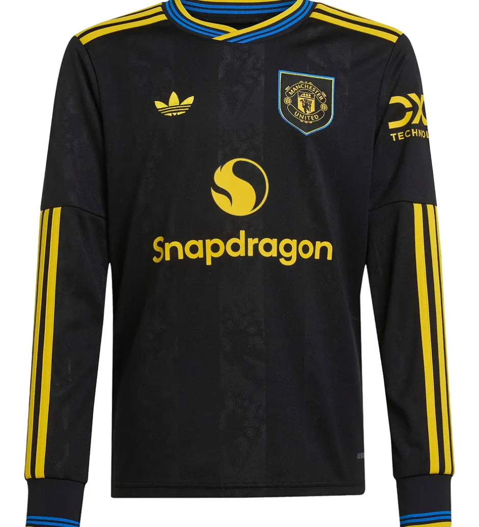 Fodboldtrøjer|Fodbold*adidas Originals Fodboldtrøje - Manchester United 3. Sæt - Sort