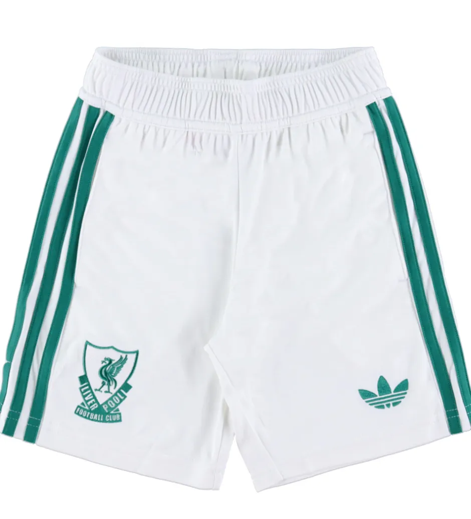 Fodboldshorts|Fodbold*adidas Originals Shorts - Liverpool 25/26 3. Sæt - Hvid