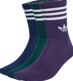 Strømper*adidas Originals Strømper - 3-pak - 3S Crew - Nindig/Aurivy/Aurp