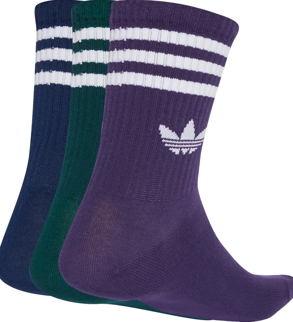 Strømper*adidas Originals Strømper - 3-pak - 3S Crew - Nindig/Aurivy/Aurp