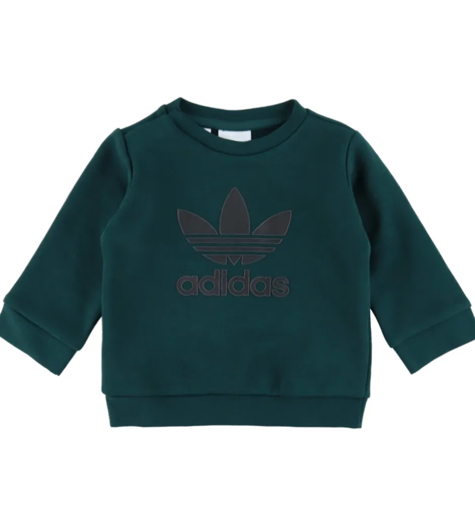 Sweatshirts*adidas Originals Sweatsæt - Crew - Aurivy/Black