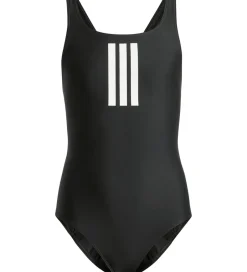 Børn adidas Performance Badedragt - 3S MID SUIT GY - Sort/Hvid