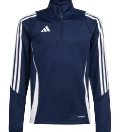 T-Shirts Og Toppe*adidas Performance Bluse - Tiro24 TRTOPY - Blå/Hvid