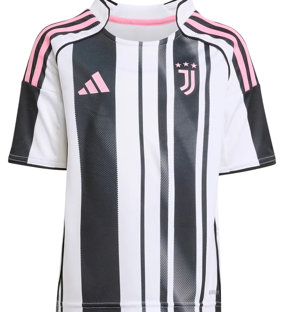 Fodboldtrøjer|Fodboldshorts*adidas Performance Fodboldsæt - Juventus - Hvid/Sort m. Logo