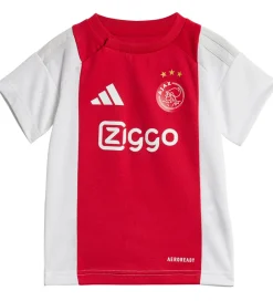 Fodboldtrøjer|Fodboldshorts*adidas Performance Fodboldsæt - Ajax H BABY - Rød/Hvid