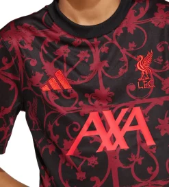 Fodboldtrøjer|Fodbold*adidas Performance Fodboldtrøje - Liverpool 25/26 - Sort/Pure Ru