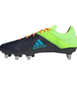 Fodboldstøvler - Græs (Fg)*adidas Performance Rugbystøvler - Kakari Elite SG - Grøn/Blå