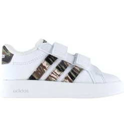 Børn adidas Performance sko - Grand Court 3.0 CF - Ftwwht/Tengrn/Cbla