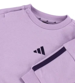 Sweatshirts*adidas Performance Sweatsæt - 240 - Powder Plum/Aurora Plum