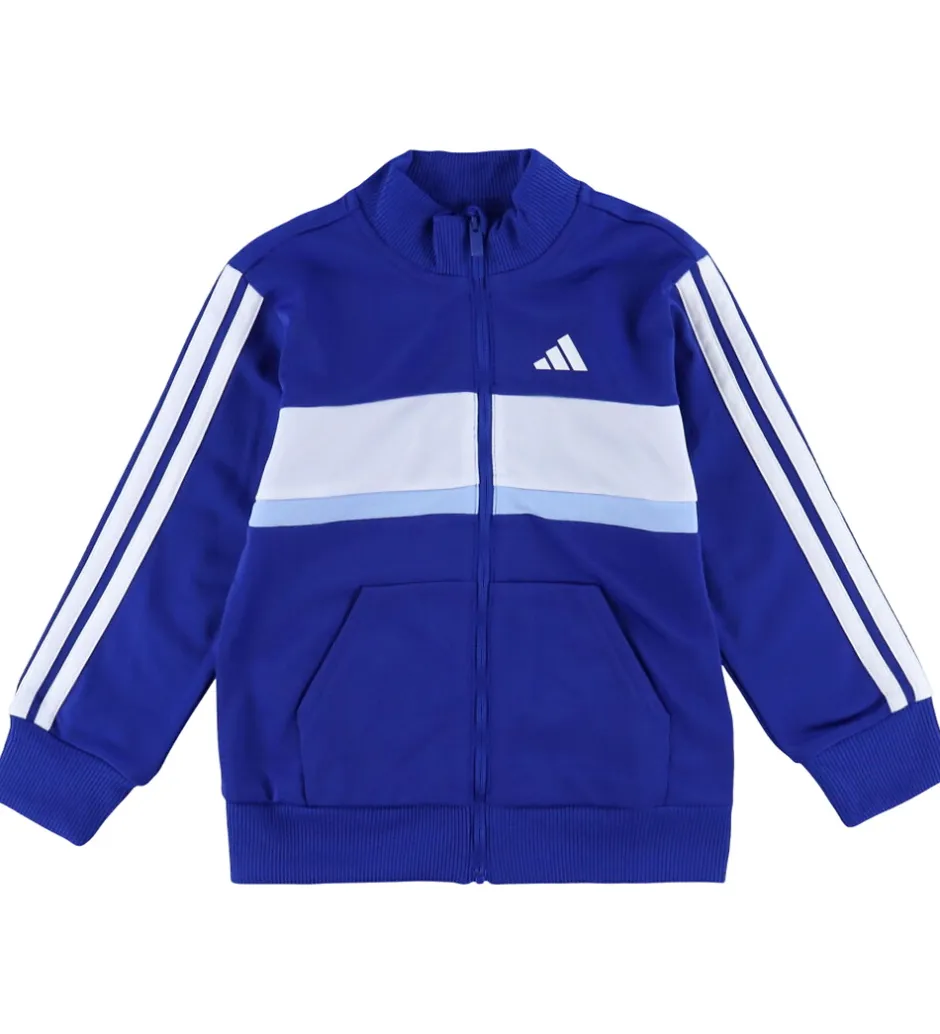 Træningssæt*adidas Performance Træningssæt - I 3S TIB TS - Royblu/Globlu/Hvi