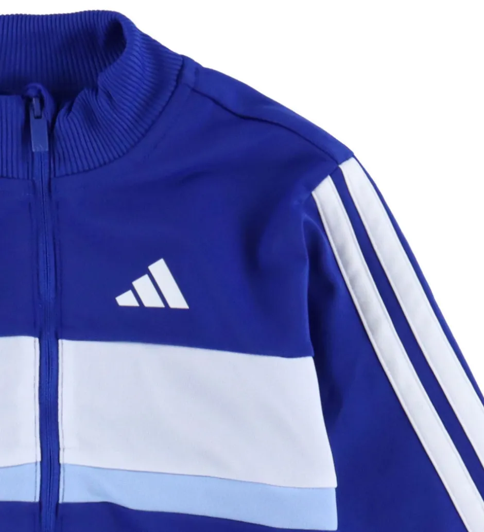Træningssæt*adidas Performance Træningssæt - I 3S TIB TS - Royblu/Globlu/Hvi