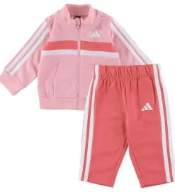 Træningssæt*adidas Performance Træningssæt - I 3S Tib TS - Trupnk/White/Pnkf