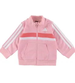 Træningssæt*adidas Performance Træningssæt - I 3S Tib TS - Trupnk/White/Pnkf