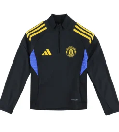 Fodboldtrøjer|Fodbold*adidas Performance Træningsbluse - Manchester United - Sort/Blå/