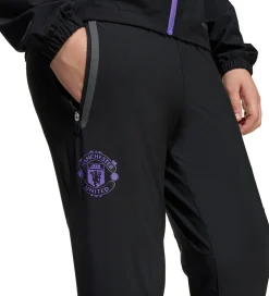 Børn adidas Performance Træningsbukser - MUFC C VT P Y - Sort/Purrus
