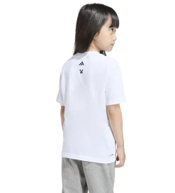 Børn adidas Performance T-shirt - Minecraft - Hvid