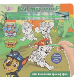 Malebog*Alvilda Malebog - Mal Med Vand - Paw Patrol Dinoer