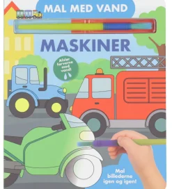 Malebog*Alvilda Malebog - Mal Med Vand - Maskiner
