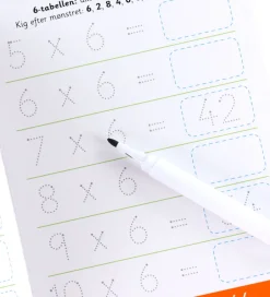 Kreativ Leg|Bøger*Alvilda Opgavebøger - Skriv Og Visk Ud - Skolestart - 4 stk. - D