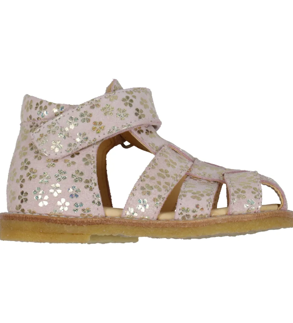 Angulus Sandaler - Begynder - Rose Gold Flowers