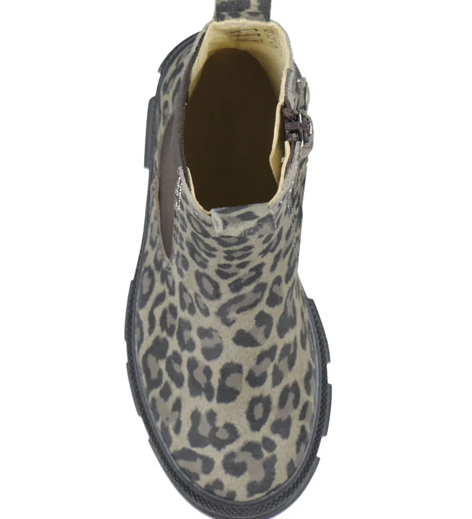 Angulus Støvler - Chunky Chelsea - Beige/Brown