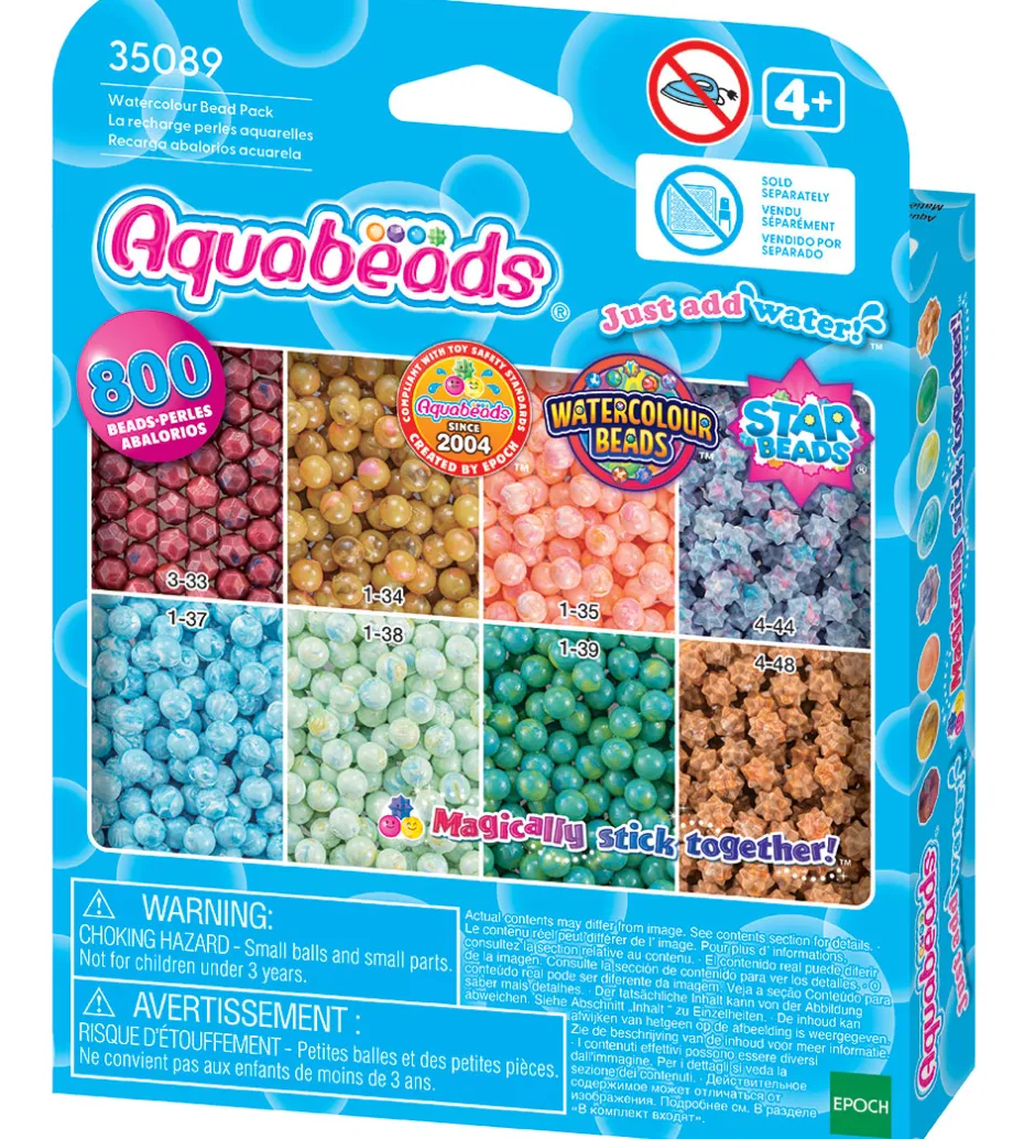 Perler*Aquabeads Perler - 800 stk. - Watercolour